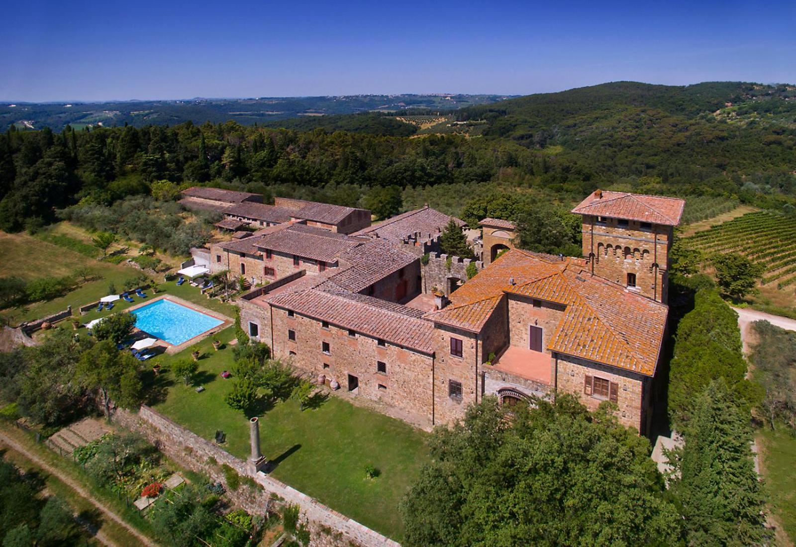 Castello Di Cafaggio Villa Impruneta Exteriör bild